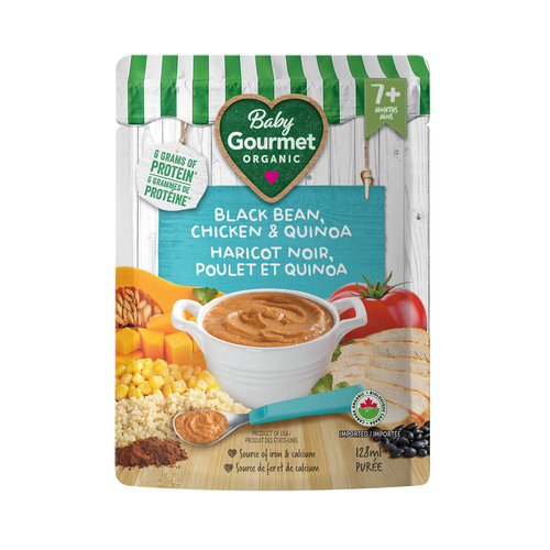 Baby Gourmet Organic Meal Black Bean Chicken & Quinoa