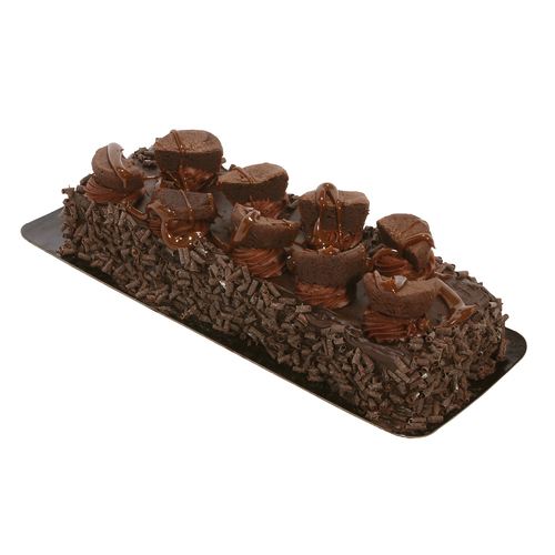 4x12 Bar Chocolate Brownie Cake