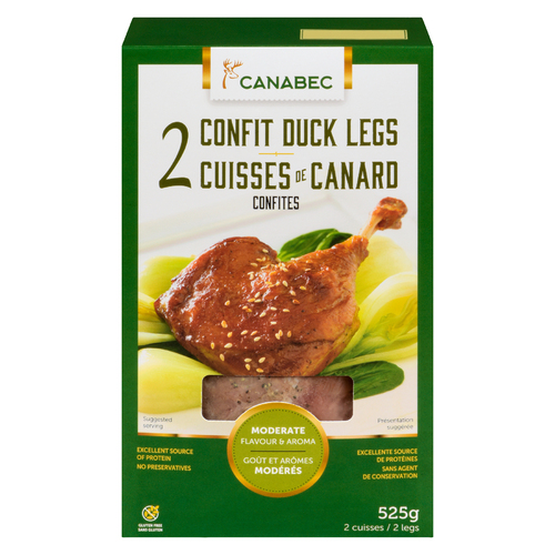 Buy Gibiers Canabec Confit Duck Leg Moderate 525 g | IGA