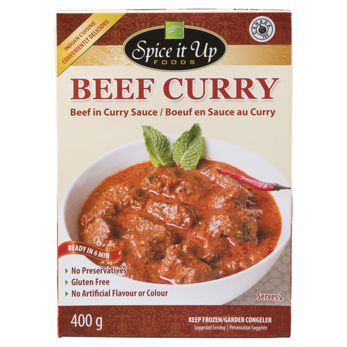 Spice It Up Foods Beef Curry