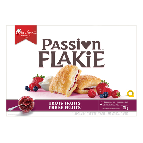 Vachon Passion Flakie Pastries Three Fruits