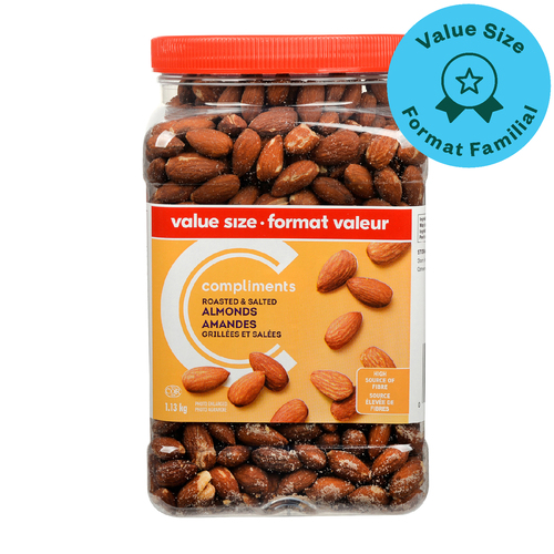 Compliments Roasted And Salted Almonds
