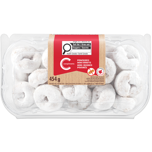 Compliments Powdered Donuts Mini