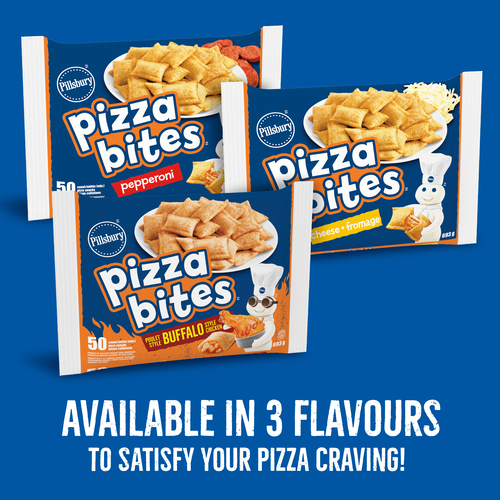 Buy Pillsbury Frozen Pizza Bites Snacks Pepperoni 693 g | Foodland