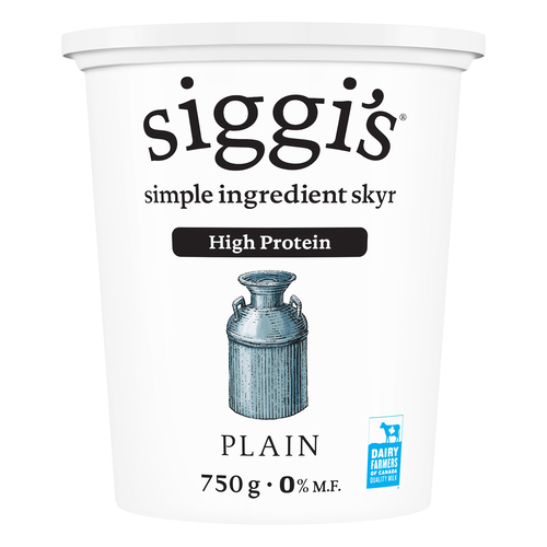 Siggi's 0% Skyr Yogurt Plain 750 g