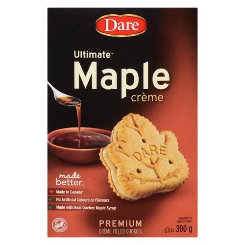 Dare Ultimate Peanut-Free Cookies Maple Crème 300 g
