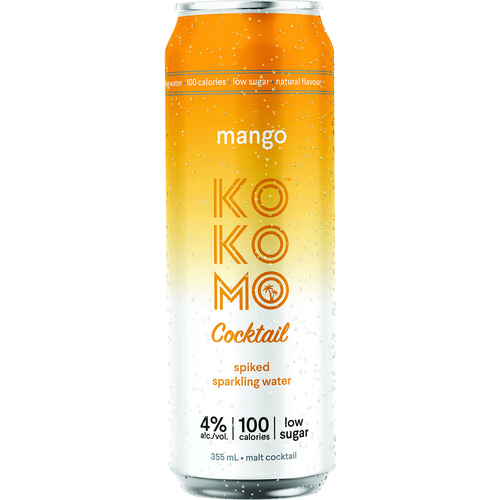 Buy Kokomo Cocktail 4% Alcohol Mango 355 ml (can) | IGA