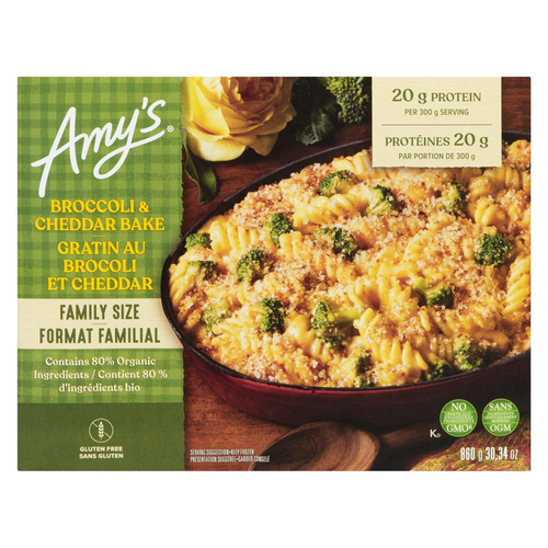 Amys Kitchen Broccoli & Cheddar Bake