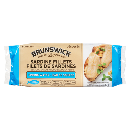 Brunswick Sardine Fillets Seafood Snacks Kippered