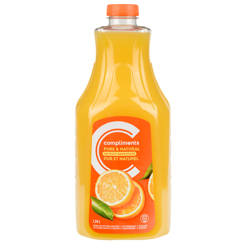 Compliments Orange Juice With Pulp