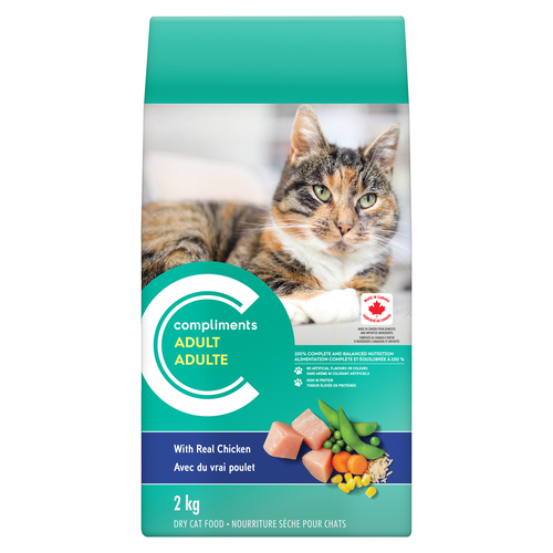 Compliments Dry Cat Food Chicken & Salmon