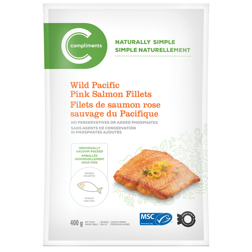Buy Compliments Naturally Simple Wild Pacific Salmon Fillets Pink ...