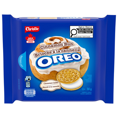 Christie OREO Cinnamon Bun Sandwich Cookies