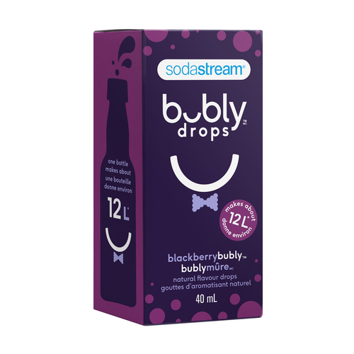 SodaStream Bubly Syrup Blackberry