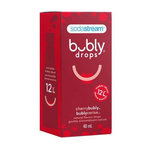 SodaStream Bubly Soft Drink Mix Cherry