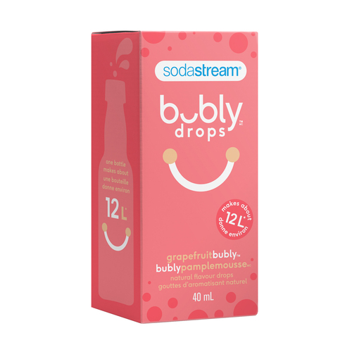SodaStream Bubly Grapefruit Syrup