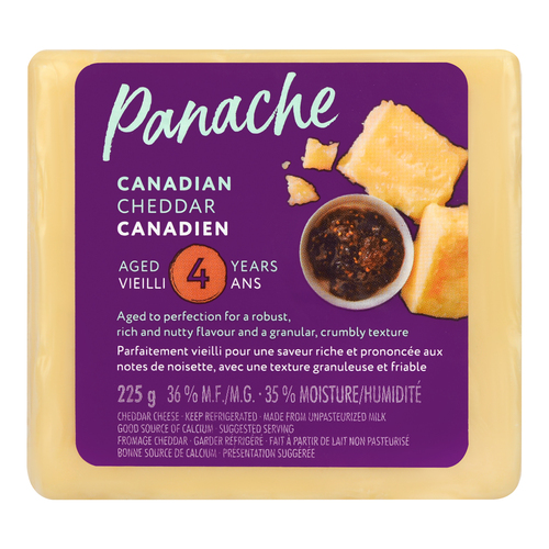 Buy Panache Canadian Cheese Cheddar 4 Year Old Aged 225 g | Sobeys Inc.
