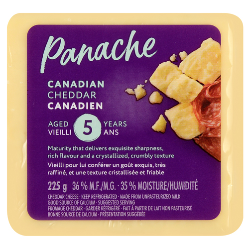 Buy Panache Canadian Cheese Cheddar 5 Year Old Aged 225 g | Safeway Canada