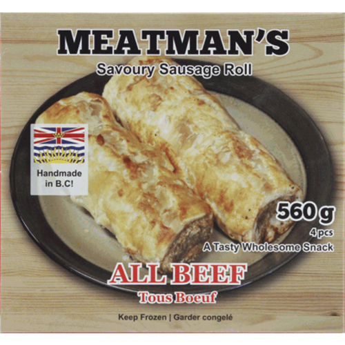 Buy Meatmans All Beef Sausage Roll 560 g | Safeway Canada