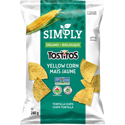Tostitos Simply Organic Yellow Corn Tortilla Chips