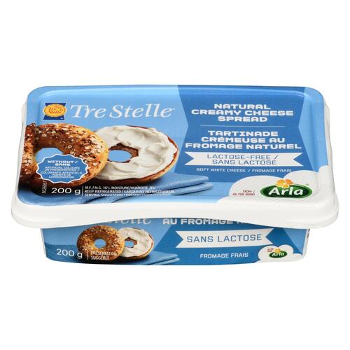 Buy Tre Stelle Natural Cream Cheese Lactose-Free 200 g | Thrifty Foods