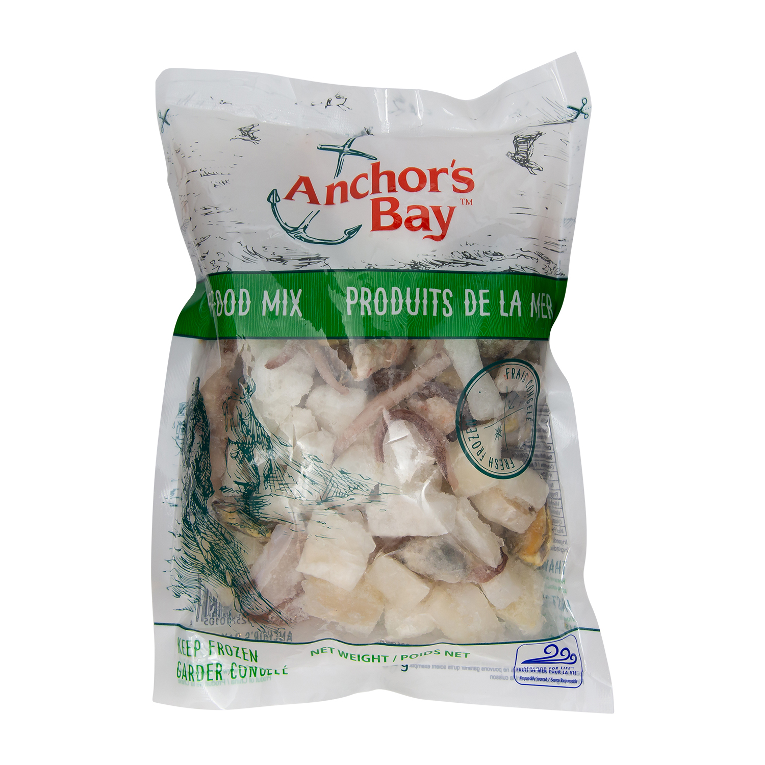Anchor's Bay Frozen Seafood Medley
