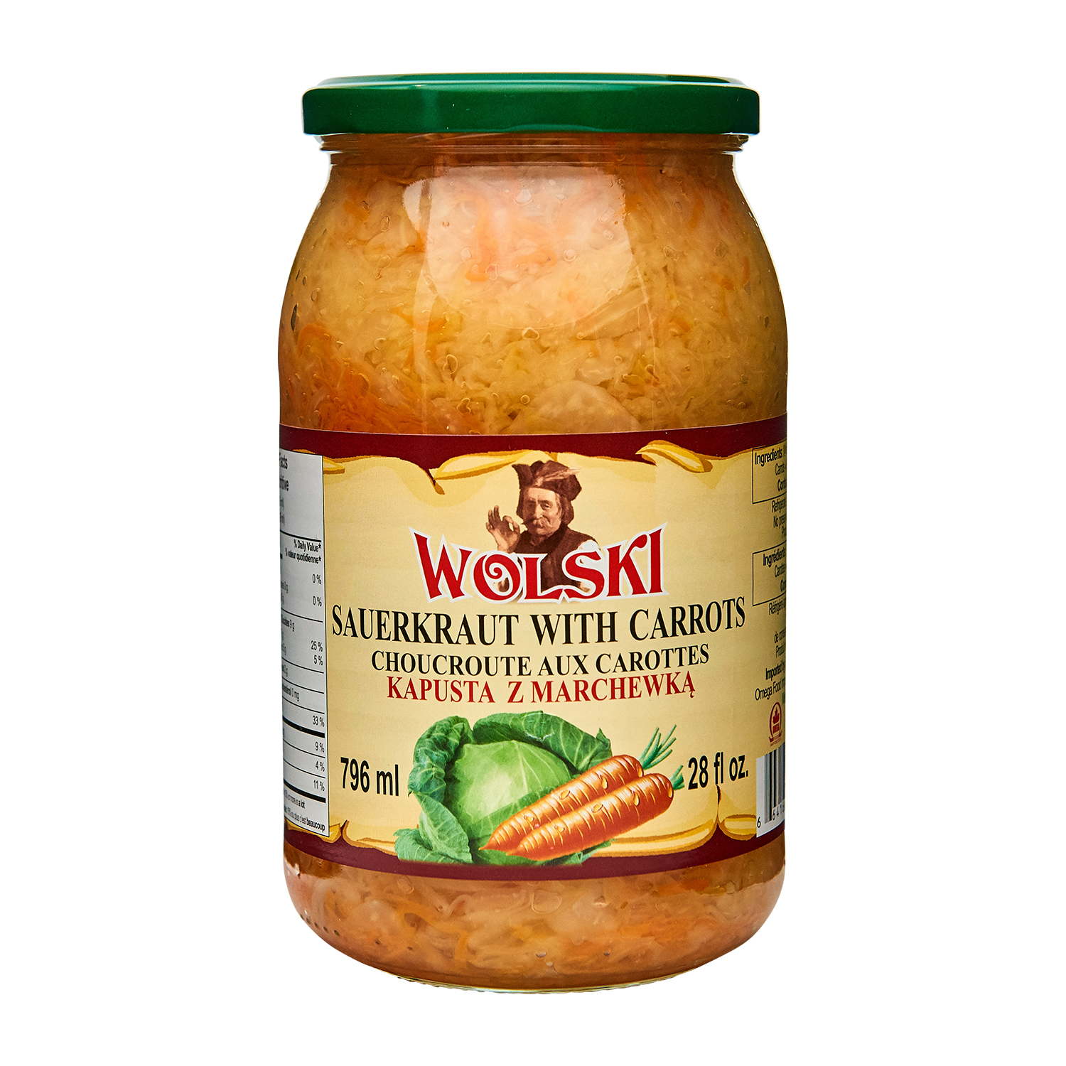 Wolski Sauerkraut With Carrots