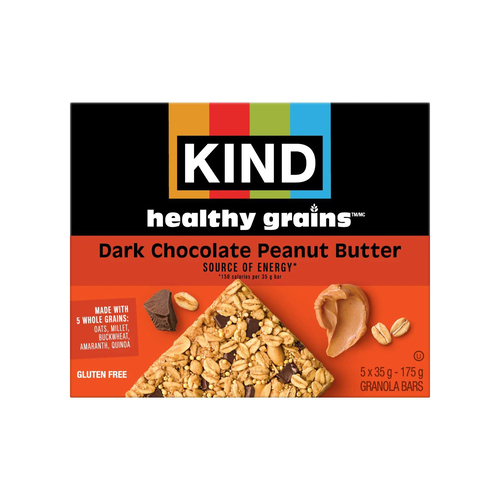 KIND Healthy Grains Bars, Dark Chocolate Peanut Butter