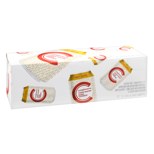 Compliments Diet Soft Drink Tonic Water
