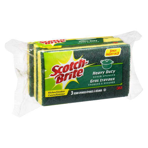 Buy 3M Scotch-Brite Scrub Sponge Heavy Duty 6 Pack | Foodland