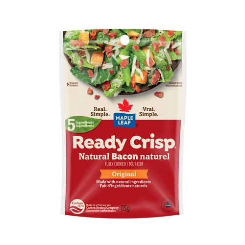 Maple Leaf Ready Crisp Natural Bacon Bits Fully Cooked