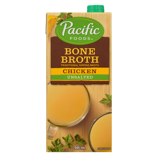 Pacific Foods Bone Broth Chicken Unsalted