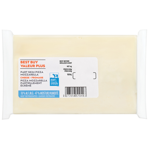 Best Buy 18% Cheese Part Skim Pizza Mozzarella 700 g