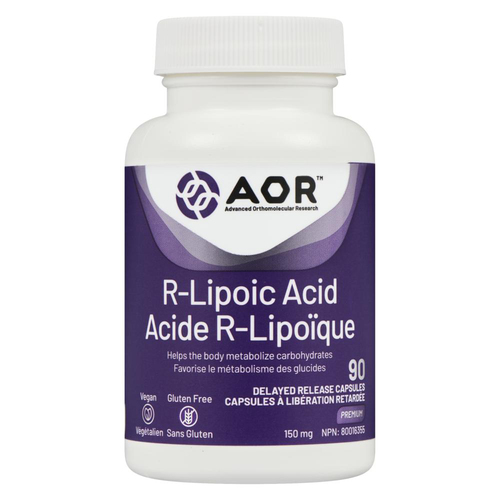 AOR R-Lipoic Acid 150 mg Delayed Release Capsules