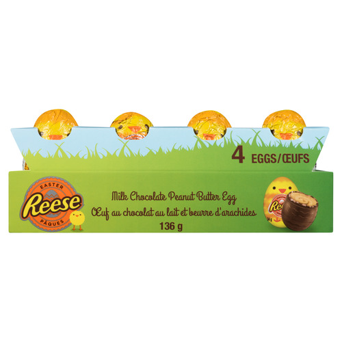 REESE'S Peanut Butter and Milk Chocolate Easter Eggs