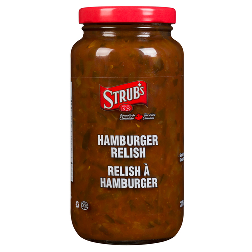 Strub's Hamburger Relish