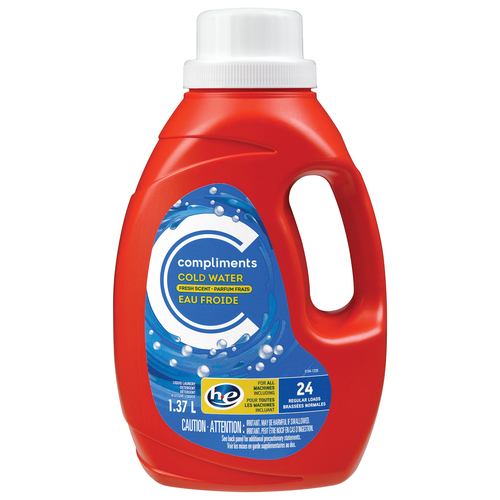 Compliments Liquid Laundry Detergent Cold Water