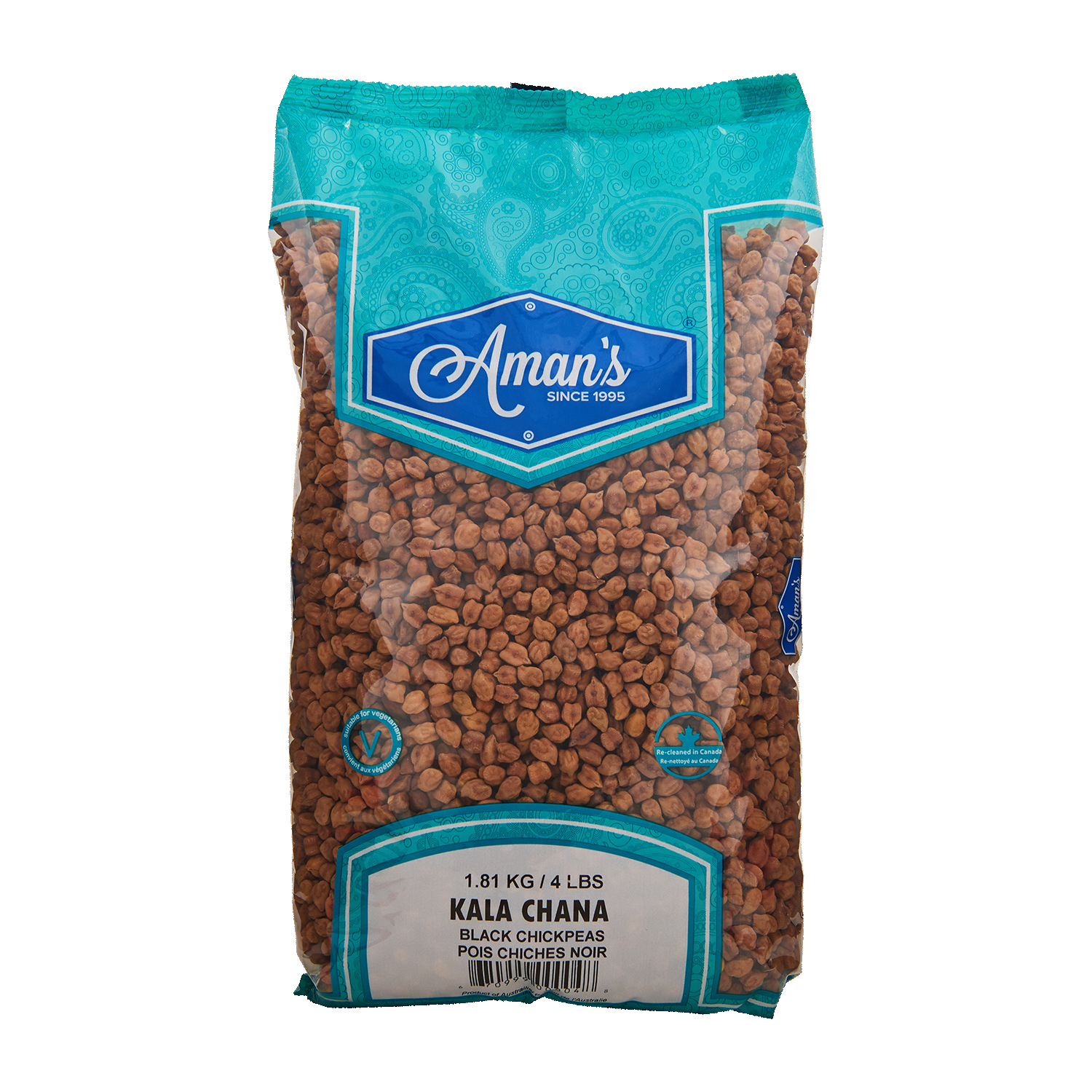 chana♡ Buy Aman's Kala Chana Black Chickpeas 1.81 kg | Foodland