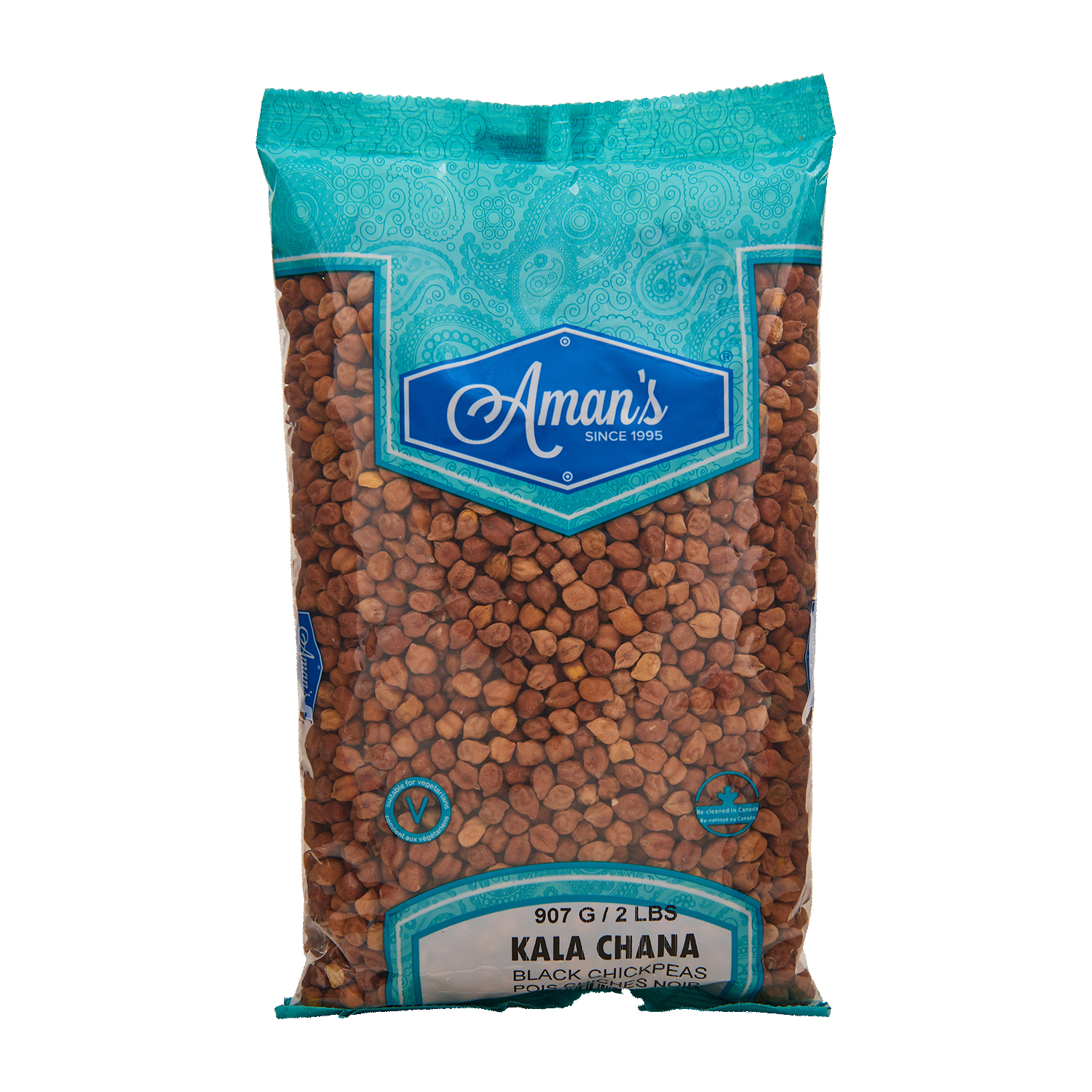 chana♡ Buy Aman's Kala Chana Black Chickpeas 907 g | Foodland