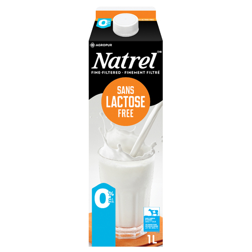 Buy Natrel Lactose-Free 0% Milk 1 L | Thrifty Foods