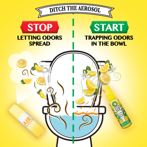 Buy Air Wick V.I.Poo Toilet Spray Lemon Idol 55 ml | Thrifty Foods
