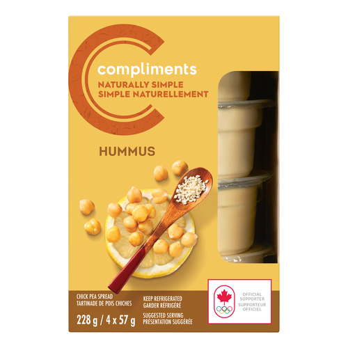 Compliments Naturally Simple Mini Chick Pea Hummus