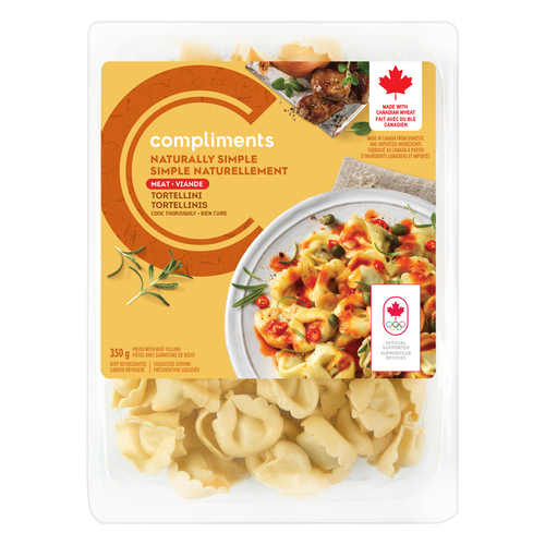 Compliments Naturally Simple Tortellini Beef
