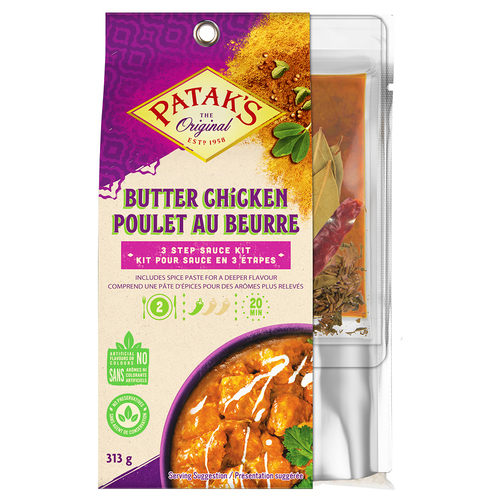 Patak's 3-Step Sauce Kit Butter Chicken