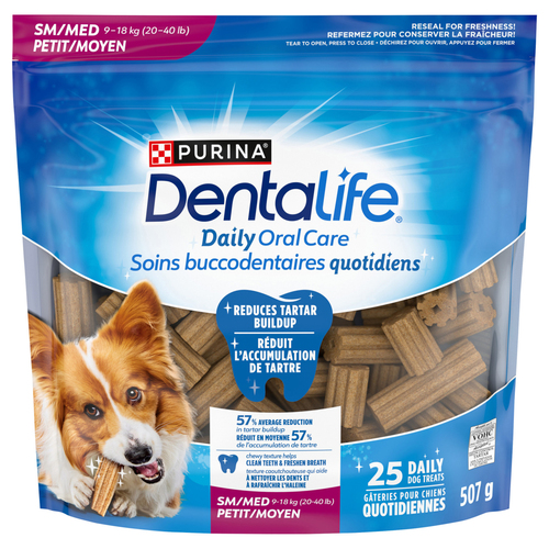 DentaLife Dog Treats Small/Medium Breed Daily Oral Care