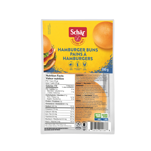 Schär Gluten-Free Hamburger Buns