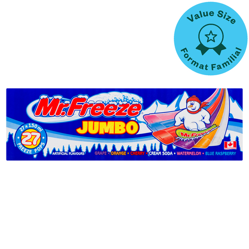 Mr. Freeze Ice Pops Jumbo