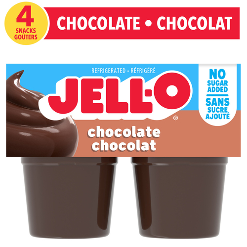 Buy Jell-O Sugar-Free Pudding Snacks Chocolate 424 g | Safeway Canada