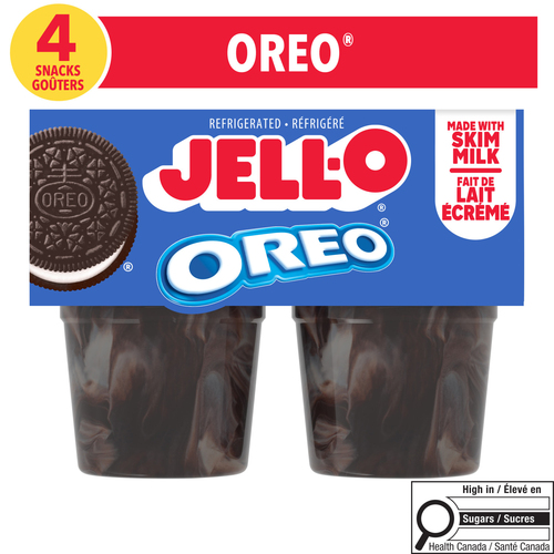 Buy Jell-O Pudding Snacks Oreo Parfait 452 g | Foodland