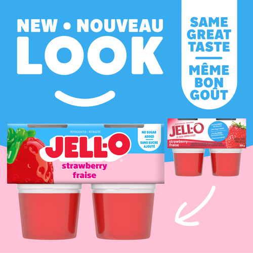 Buy Jell-O Sugar-Free Gel Snacks Strawberry 356 g | Safeway Canada
